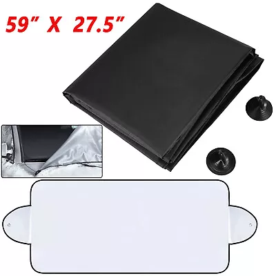 Car Windshield Window Cover Protector Snow Dust Ice Frost Guard Sun Shade Winter • $7.42