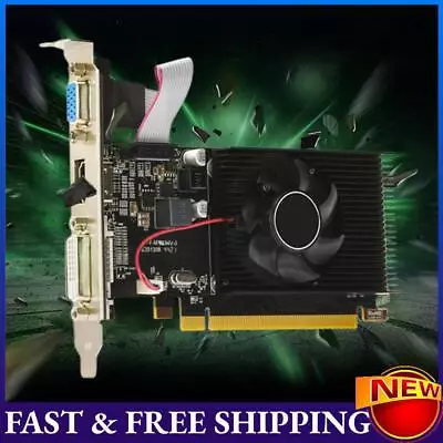 R5 230 2G Gaming Graphics Card VGA 64bit 2GB GDDR3 For Daily Office Web Browsing • £27.59