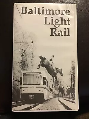 Baltimore Light Rail VHS Vintage 1992 Railroad Video $7 Ship  • $9.99