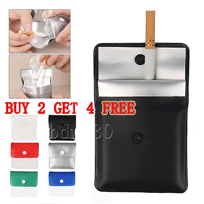 £2.60 • Buy Pocket Ashtray Portable Smoking Cigarette Ash Pouch Fireproof Odorless Trave Bag