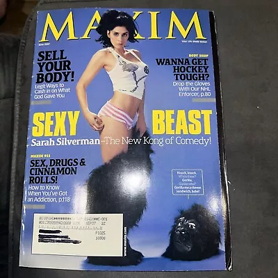 Maxim Magazine 2007 June Sarah Silverman • $5