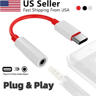 $6.15 • Buy USB Type C To 3.5mm Headphone Jack OTG Adapter Audio Aux Cable For Samsung S22 +