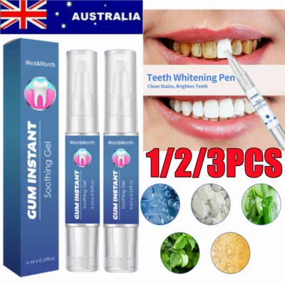 $13.99 • Buy 1/2/3PCS Dentizen Gum Therapy Gel, Teeth Whitening Essence Pen Non-Sensitive AU