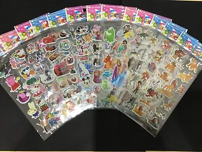 3D PVC Puffy Stickers/Disney/Cartoon Characters/KIDS/PARTY/SCRAPBOOK/CARD MAKING • $2.90