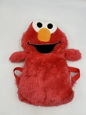 Sesame Street Elmo Kids Backpack Plush Itty Bittys Hallmark 14” • $14.99