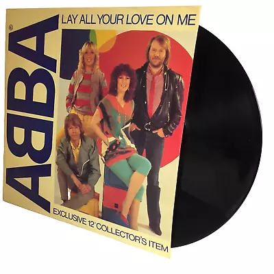 ABBA Vinyl Record Lay Your Love On Me 12  Single Exclusive Collectors Item • $45