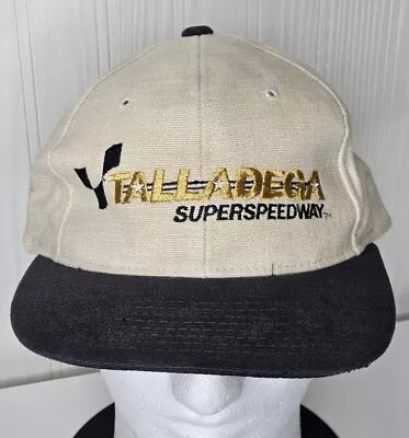 Vintage Talladega Superspeedway NASCAR Hat American Needle Trucker Cap 1990s • $14.99