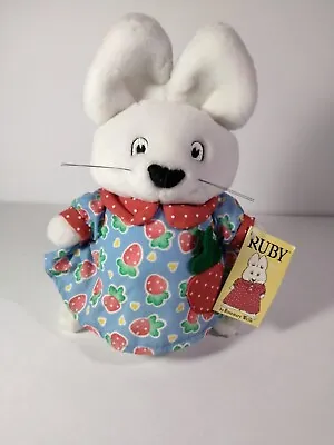 Vintage Max And Ruby 1997 Plush Stuffed Animal New With Tag • $15
