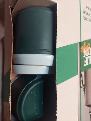 RARE! NEW In Box VINTAGE Aladdin STANLEY THERMOS Green 1.9 Liter • $91.25