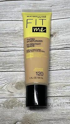 Maybelline Fit Me Tinted Moisturizer With Aloe For All Skin Types Shade 120 • $7.49