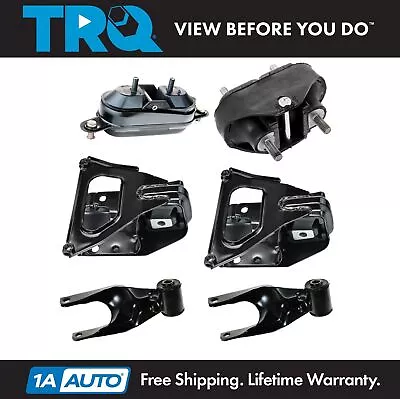 TRQ Complete Engine Transmission Torque Mount Set Of 6 Kit For Grand Prix Impala • $99.95