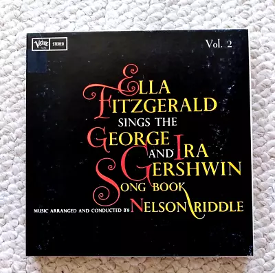 Ella Fitzgerald Sings George Ira Gershwin Song Book Vol 2 4 Track Reel To Reel • $62.95