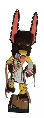 Kachina Doll The Yellow Honey Signed Native American Removable Mask 16.5  Tall • $199.99