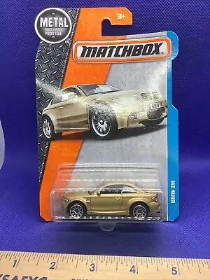 BMW 1M #12 Gold - MBX Adventure City - 2016 Matchbox • $9.99