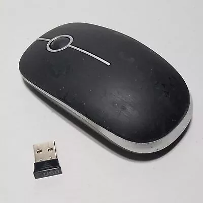 Jelly Comb CP003473 Black 2.4G Slim Wireless Optical Mouse With Nano Receiver • $8.17