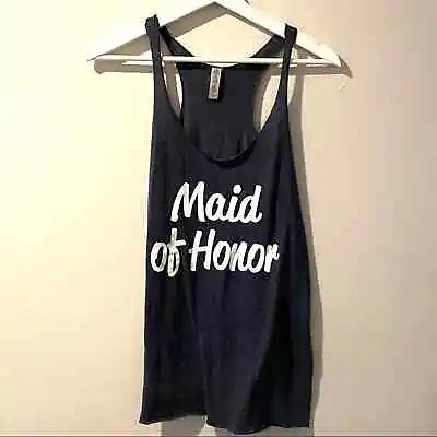 Maid Of Honor Racerback Tank Medium • $4.99