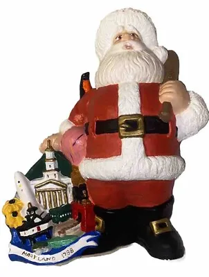 Santa Clause Rare Babe Ruth Figurine Ceramic USA Maryland • $33