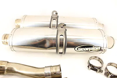 2006 Yamaha Yzf R1 Scorpion Exhaust Pipe Muffler Slip On Can Silencer 5vy-14710- • $271.97