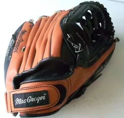 MacGregor 12  Baseball Glove Spiral Web BBBGVARX Right-HANDED THROW • $11.50