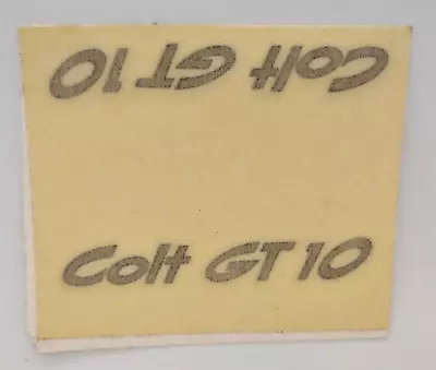 NOS Vintage Raleigh Colt GT 10 Bicycle Frame  Original Transfers Decals • $8.46