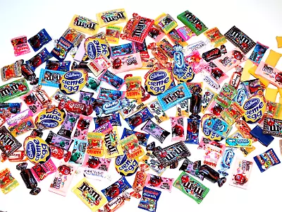 £4.99 • Buy CLEARANCE 50 Pcs Mixed Fake Resin Food Chocolate Haribo Sweets Dolls House
