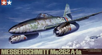 Tamiya 1:48 Messerschmitt Me262 A-la Plastic Model Kit 61087 [U6] • $44.99