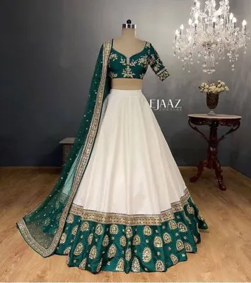 Indian Ethnic Fancy Designer Lehenga Choli With Dupatta For Wedding Party Wear • $47.70