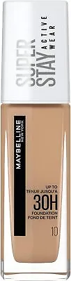 Maybelline New York Foundation Superstay Active Wear 30 Hour Long-Lasting 30ml • £10.99