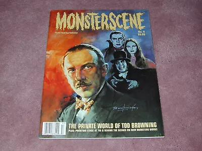 MONSTERSCENE Magazine # 6 Tod Browning • $18