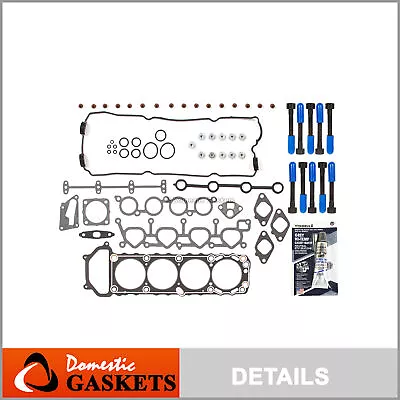 Fits 93-01 Nissan Altima 2.4L DOHC Head Gasket Set Bolts KA24DE • $69.28