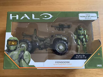 £20.99 • Buy Halo Infinite Mongoose Vehicle With Master Chief Figure New Sealed Jazwares 2021