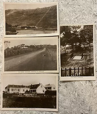 4 St. Helena Real Photograph Postcards C1950s Napoleon Residence In Exile • £10