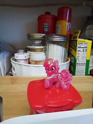 2013 My Little Pony FiM Blind Bag Wave 7 2  Transparent Pinkie Pie Figure Hasbro • $3