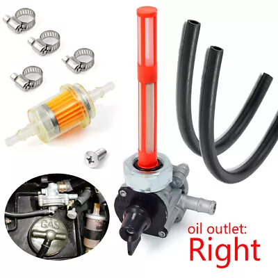 Fuel Petcock Valve Kit For Honda Vtx1300c Vtx1300s Vtx1300r Vtx1300t 2004 - 2009 • $23.69