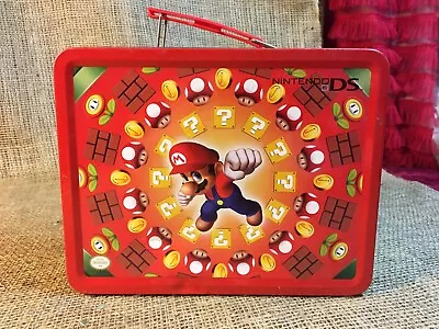 Super Mario Bros Nintendo DS Metal Lunchbox -Tin • $18