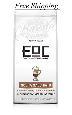 Eight O'Clock Coffee Barista Blends Ground Coffee Mocha Macchiato 11 Ounce • $13.10