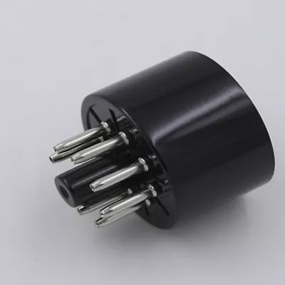 8pins Bakelite Tube Socket Valve Base Triode Rectifier ForKT88 EL34 6550 6*oa • £2.83