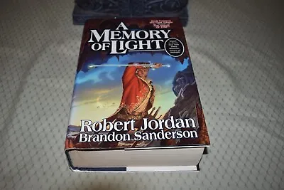 A Memory Of Light Robert Jordan/Brandon Sanderson (1st Edition/3rd Printsigned) • $79.99