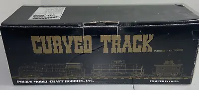$149.95 • Buy Aristo Craft Trains  G Scale 12 Pieces Curved Track In Box.