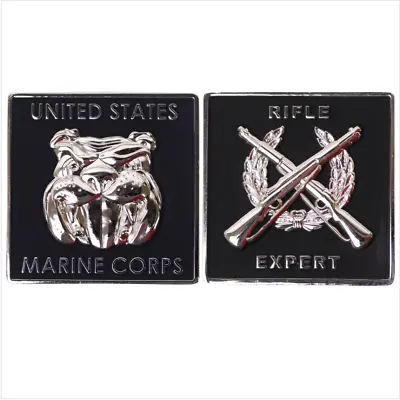 Genuine U.s. Marine Corps Coin: Rifle Expert 1.75  • $16.75