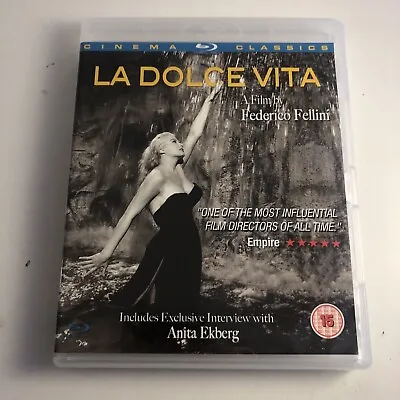 La Dolce Vita [1960] Blu-ray Region B Locked RARE OOP Fellini • $13.49