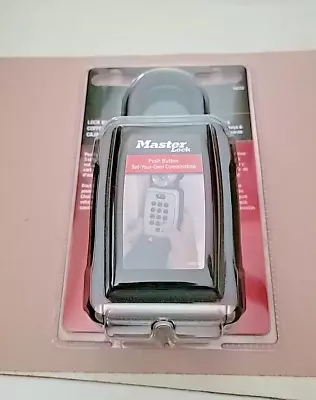 New Master Lock 5422D Combination Push Button Portable Key Safe Sealed • $39.99