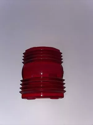 Vintage New Old Stock Red Plastic Boat Navigation Light Lens NOS • $4