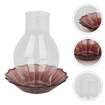 $12.90 • Buy Taper Candlesticks Glass Candle Cover Dome High Borosilicate Glass Dinner Party