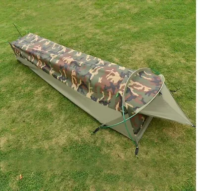 Camping Military Army Bivy Bag Sack Cover Tent 1 Person Man Survival Camouflage • $332.74