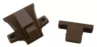 Caravan Cupboard Door Latch Catch Handle BROWN SP115-DB 2 PIECE JAYCO RV PARTS • $15.95