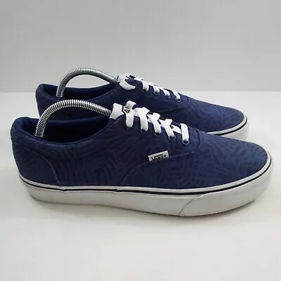 Vans Atwood Pindo Palm Tropical Men 10 Women 11.5 Blue White Skateboarding Shoes • $39