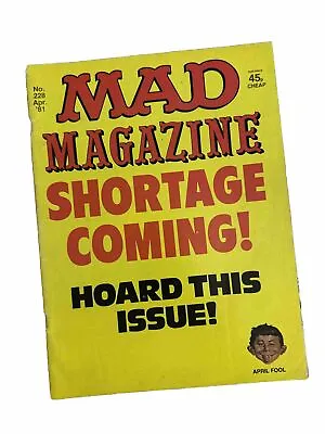Mad Magazine # 228 UK Edition • £4