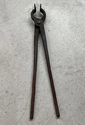 Vaughan & Bushnell 17-3/4” Blacksmith Bolt Tongs Forge & Anvil Tools USA Vintage • $35