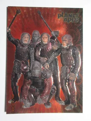 $4 • Buy 2001 Planet Of The Apes Movie - Embossed Foil Cards - Pick One